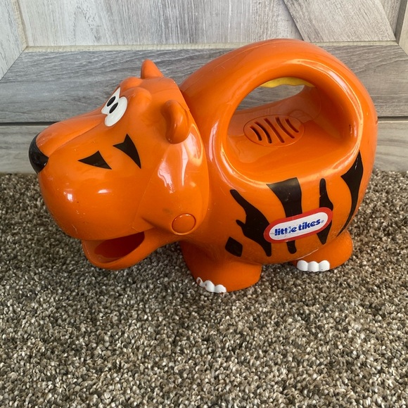Vintage 1980s Little Tikes Glow N Speak Tiger Flashlight Growling Sound - Picture 1 of 6